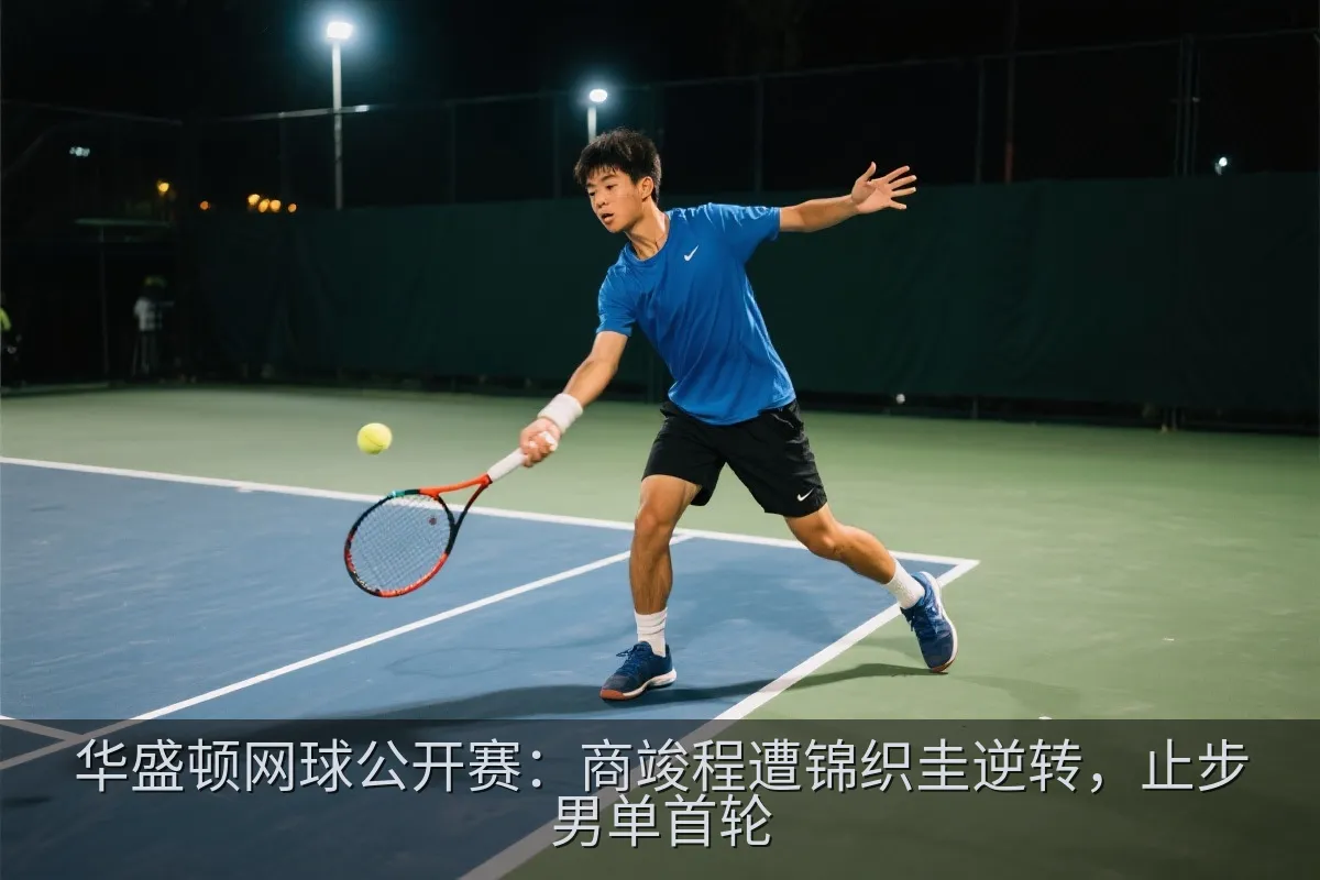 华盛顿网球公开赛：商竣程遭锦织圭逆转，止步男单首轮